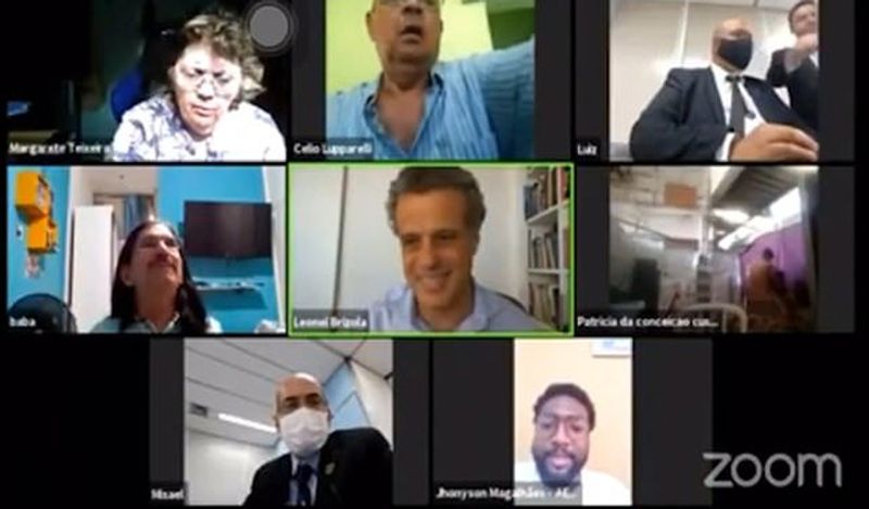 Government official in Philippines caught getting physical with secretary during Zoom meeting