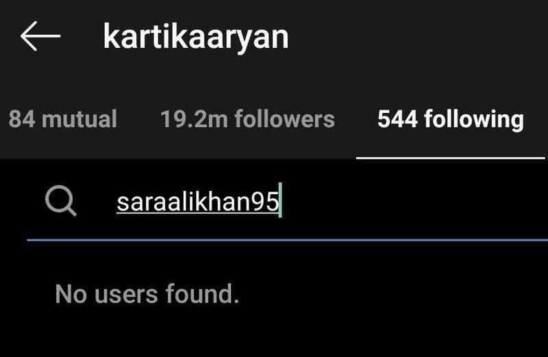 sara ali khan and kartik aaryan unfollow each other instagram months after release love aaj kal