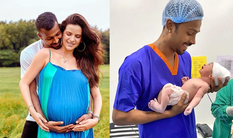 Hardik pandya and wife Revealed their baby boy name KPG