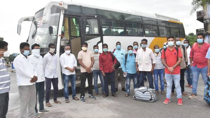 ex mp Kalvakuntla Kavitha helps Gulf victim return home ex mp Kalvakuntla Kavitha helps Gulf victim return home