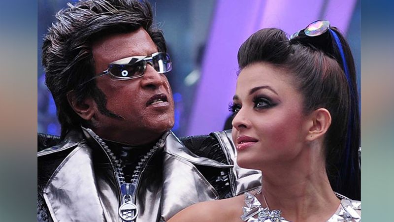 When Rajinikanth was scared to romance with Aishwarya Rai Bachchan because of amitabh bachchan Brd