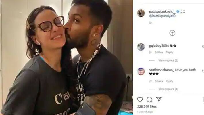Instagram removes Natasha and Hardik pic for violating community guidelines Instagram removes Natasha and Hardik pic for violating community guidelines