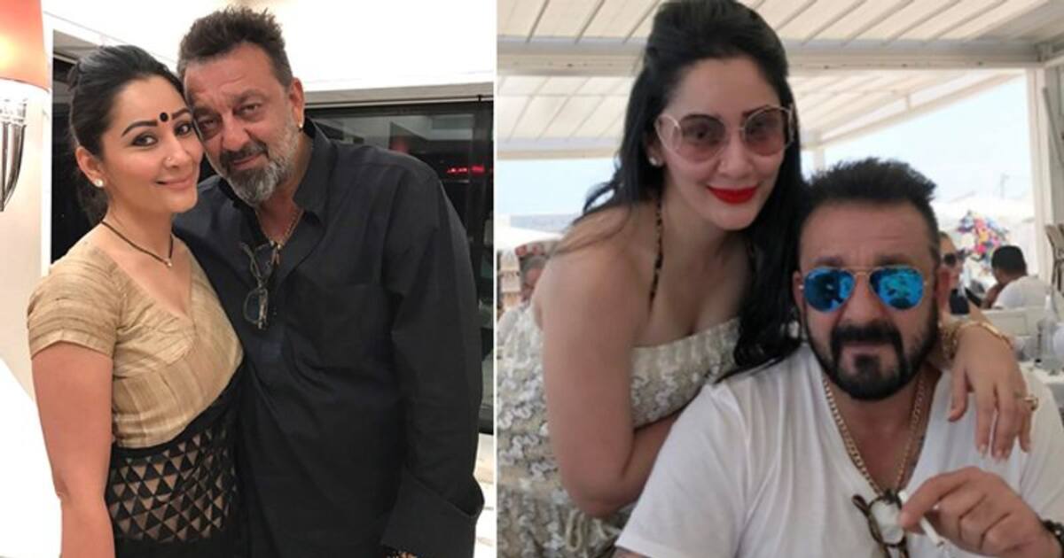 Sanjay Dutt, Maanayata Look Stylish In Twin Outfits For Cover Of ...