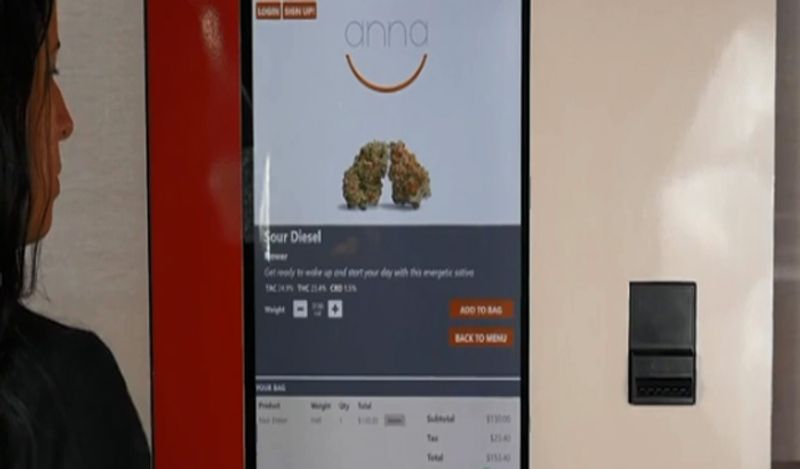 this atm disposes weed instead of money in just 1 minute shopping directly without broker kph