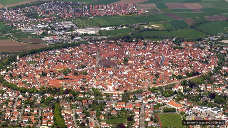 nordlingen city built out of diamonds images