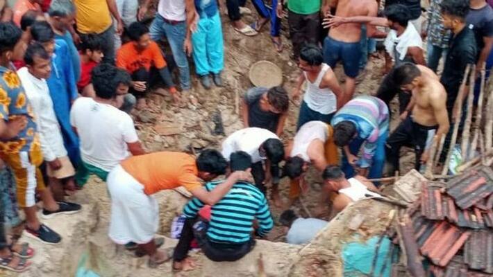 heavy rain in rajasthan woman dies husband injured in house collapse in baran kpr heavy rain in rajasthan woman dies husband injured in house collapse in baran kpr