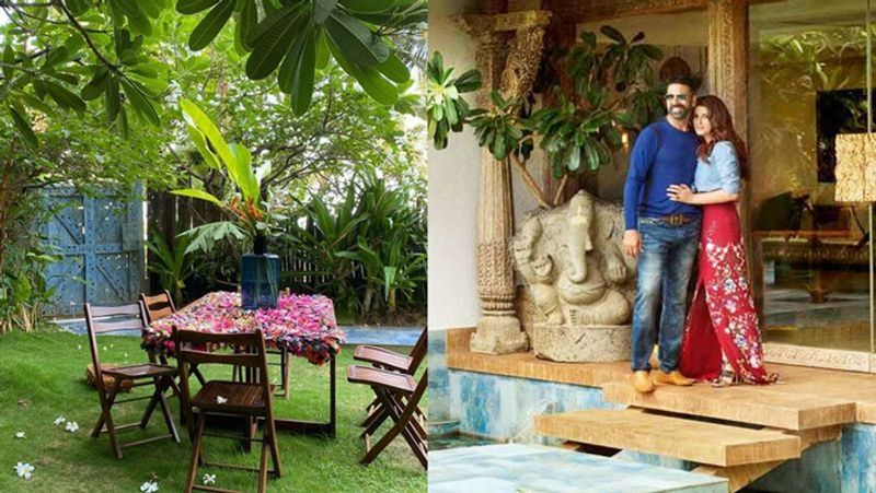 Akshay Kumar home garden is as luxurious as bollywood actor home