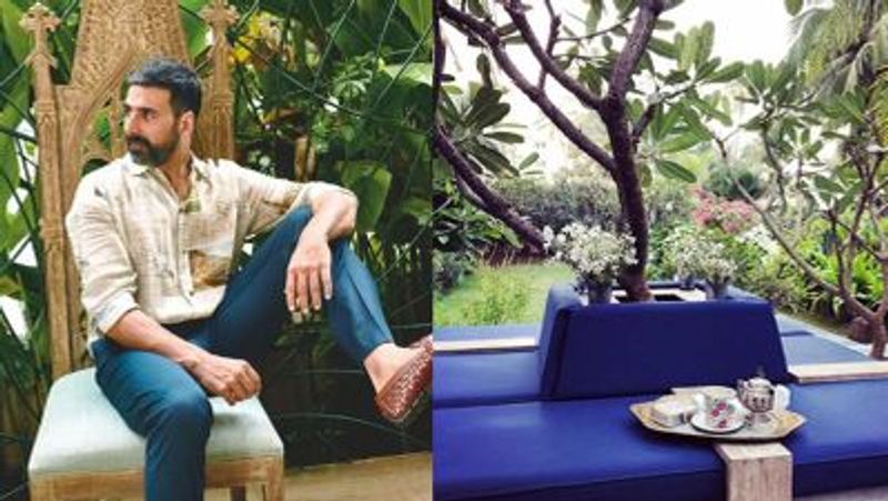 Akshay Kumar home garden is as luxurious as bollywood actor home