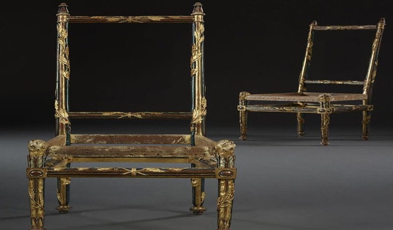4 broken wooden chairs sold in 22 crore rupees shocks people kph