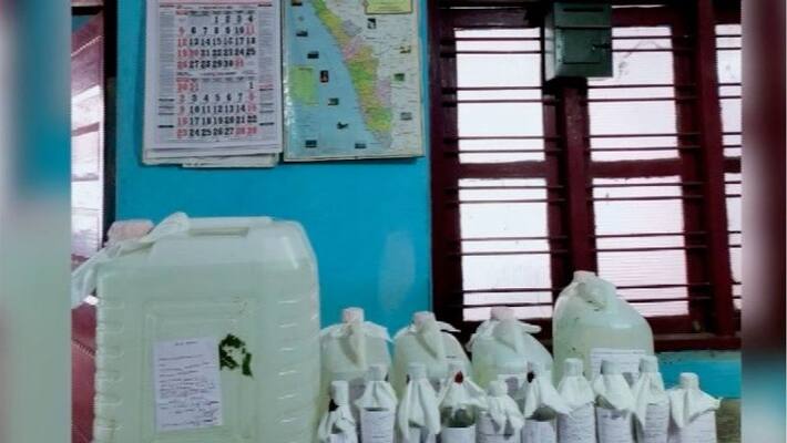 country liquor hunt in Mankulam 60 liters seized country liquor hunt in Mankulam 60 liters seized