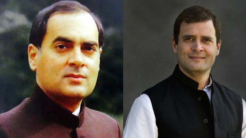 PM Narendra Modi and Rahul Gandhi pays tribute to former PM Rajiv Gandhi on his birth anniversary BSS