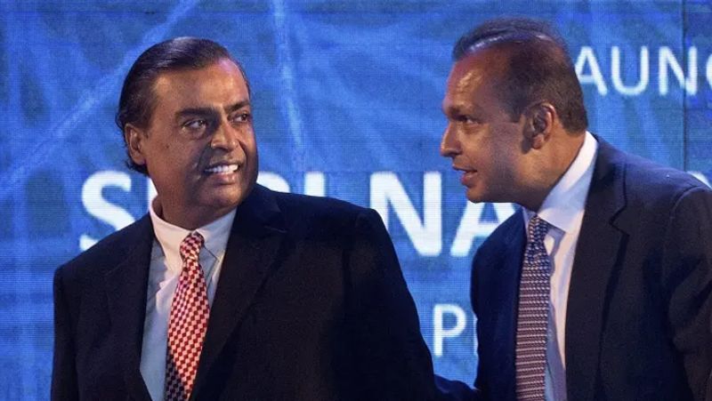 know how much poor anil ambani is than his elder brother mukesh dva