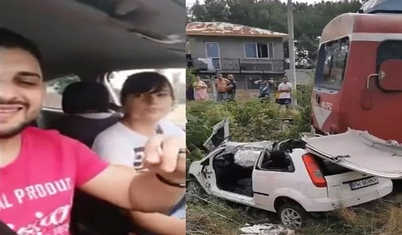 Man captured his own death on camera killed after train hits white ford while live streaming with wife kph