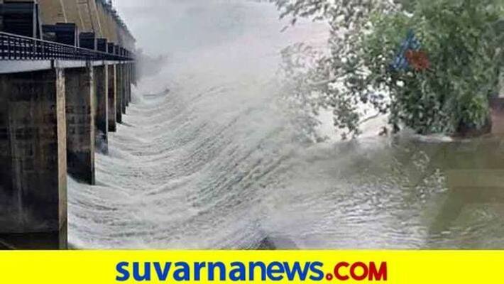Again Scared of Flood in Bank of Krishna River in Yadgir grg Again Scared of Flood in Bank of Krishna River in Yadgir grg