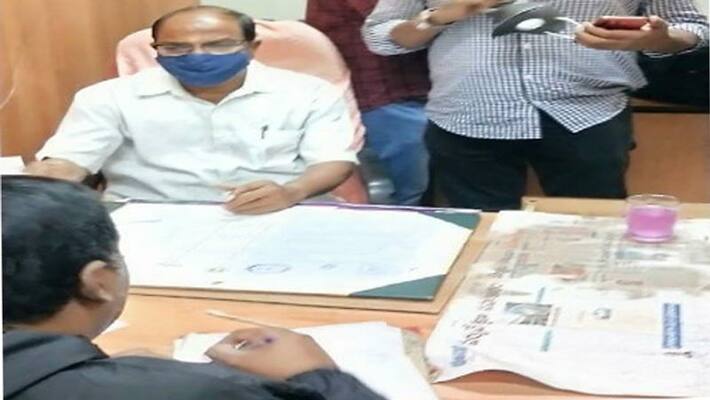 ACB raids on ragareddy collectorate ACB raids on ragareddy collectorate