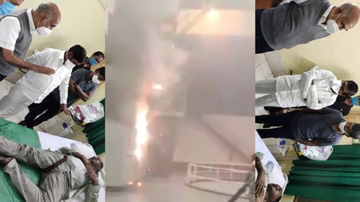 Fire accident in Srisaialm power project Fire accident in Srisaialm power project