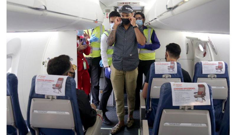 IPL 2020 Delhi Capitals leave for UAE see pictures apc