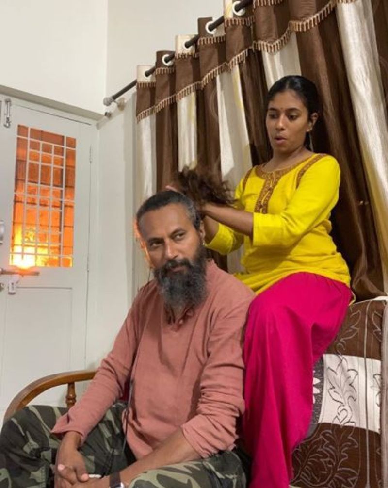 Kannada actor Arun sagar daughter aditi photo gallery