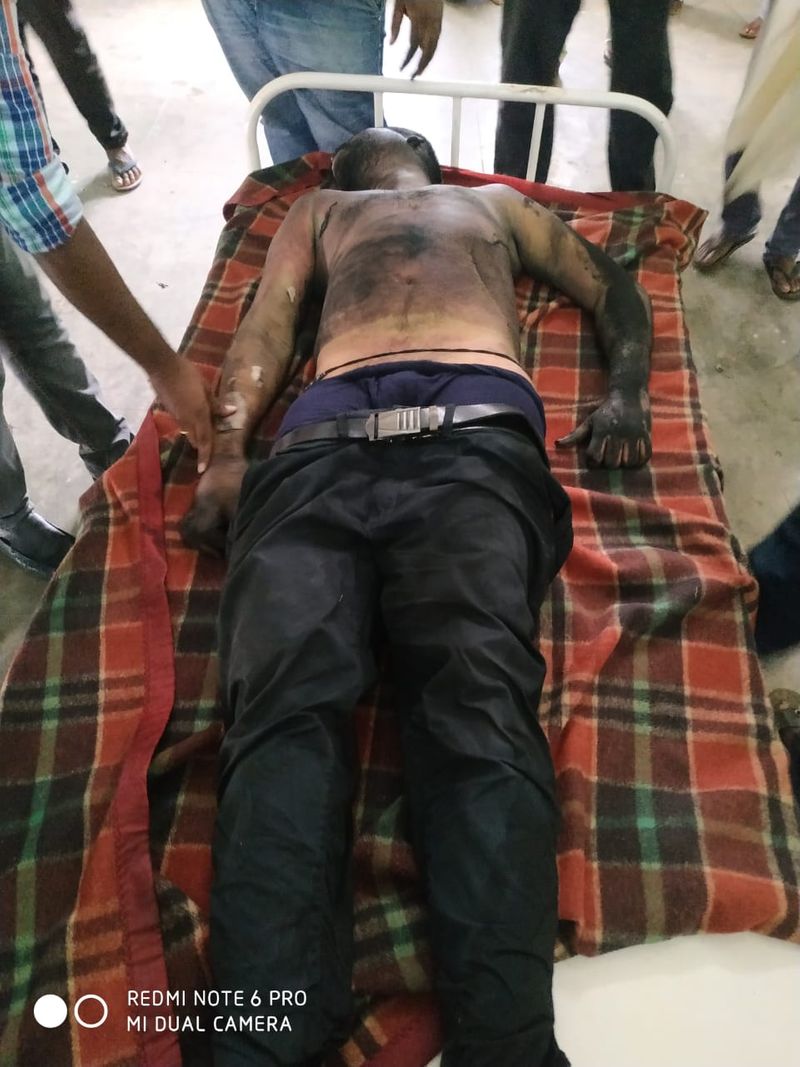 fire accident in srisailam hydroelectric power plant in telangana