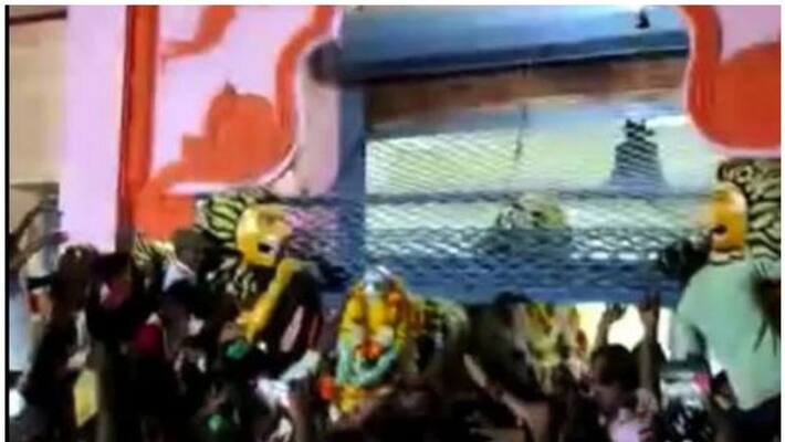 Chaos At Karnataka Temple Event, 50 Arrested Chaos At Karnataka Temple Event, 50 Arrested