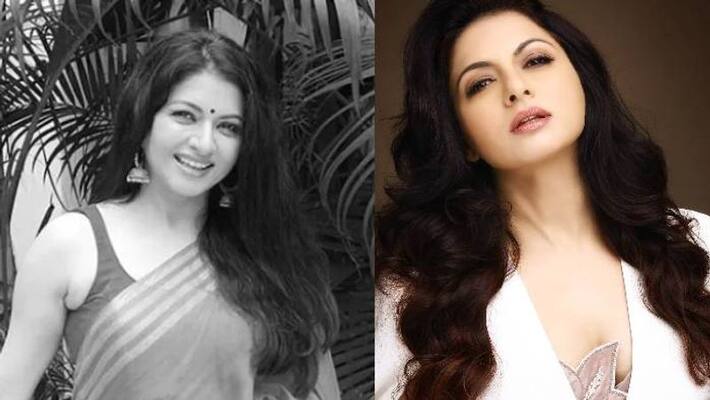 Bhagyashree shows fun way to do workout video Bhagyashree shows fun way to do workout video