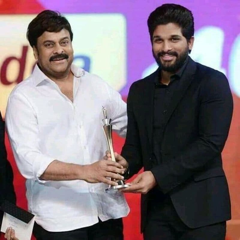 allu arjun wished chiranjeevi a special birthday