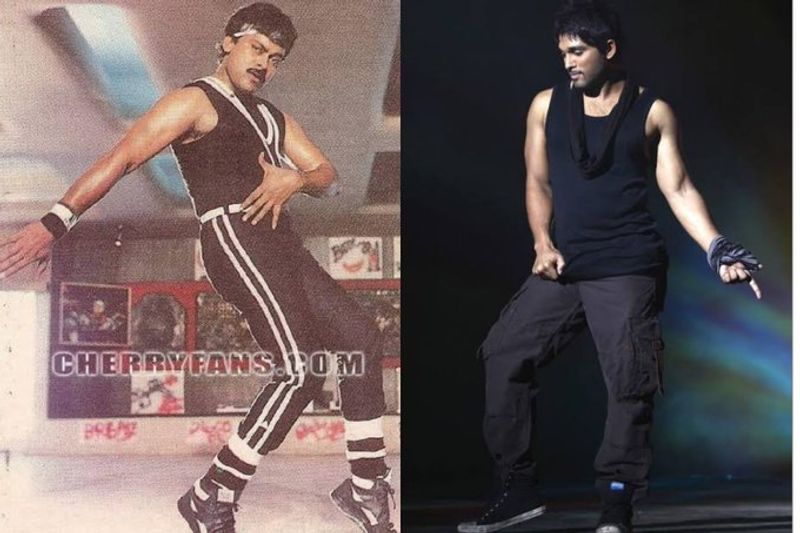 allu arjun wished chiranjeevi a special birthday