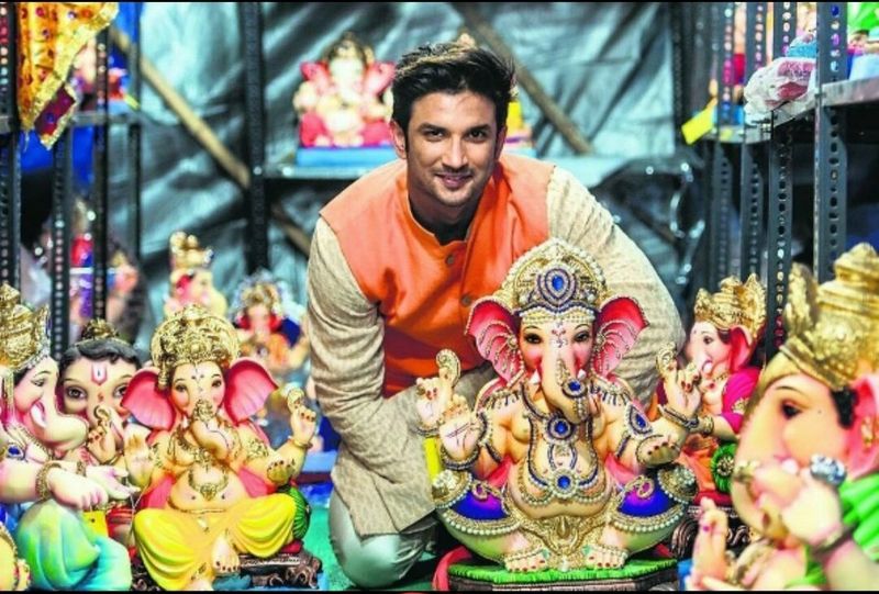 சுஷாந்த் ரசிகர்களில் ஸ்பெஷல் விநாயகர் சதுர்த்தி வாழ்த்து புகைப்படம் 