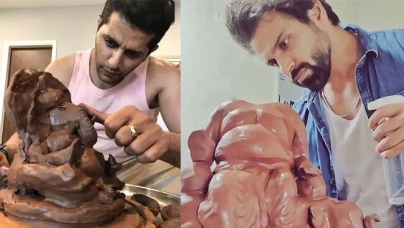 Ram Arun Govil and Sita Dipika Chikhaliya Celebrate Ganesh Chaturthi Festival KPG