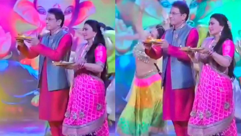 Ram Arun Govil and Sita Dipika Chikhaliya Celebrate Ganesh Chaturthi Festival KPG