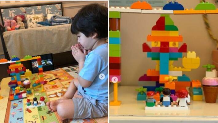 kareena kapoor shares a glimpse of lego ganpati by taimur ali khan BRD kareena kapoor shares a glimpse of lego ganpati by taimur ali khan BRD