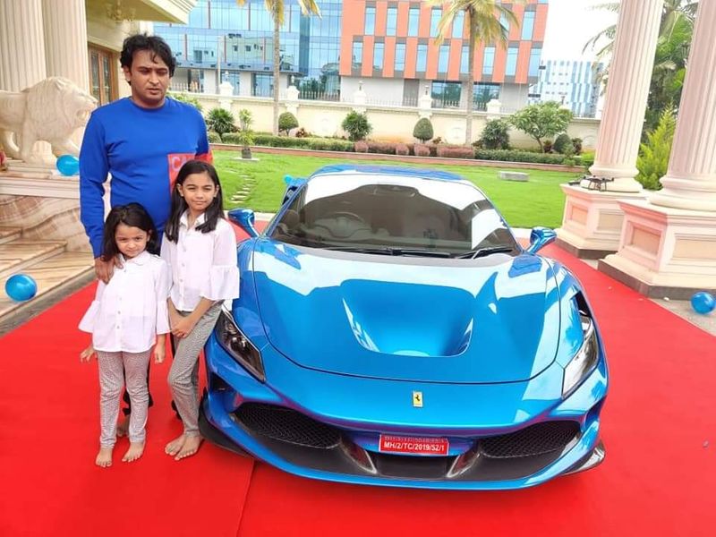 BJP MLC mtb nagaraj purchased expensive ferrari Car