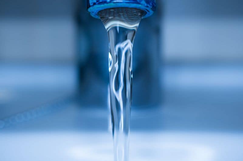 Dont drink water while standing here is the reason for that
