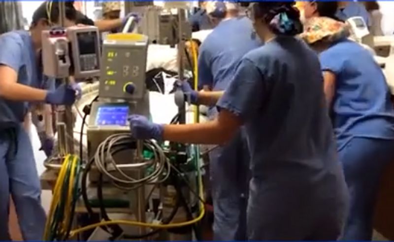 COVID19 postive Groom was on ventilator support hospital arranged his wedding this his fiancee