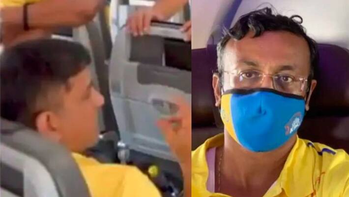 dhoni gave up his business class seat to csk director george john dhoni gave up his business class seat to csk director george john