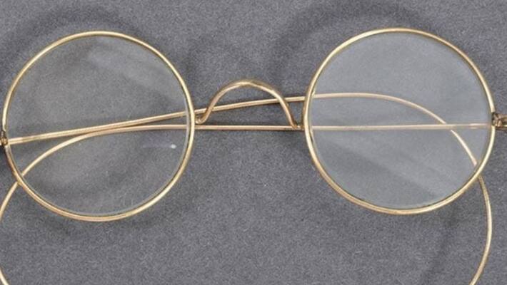 mahatma gandhis old glasses sold in a bid mahatma gandhis old glasses sold in a bid