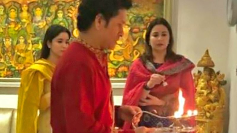 Sachin Tendulkar and other Celebs Celebrate Ganesh Chaturthi Festival 2020 KPG