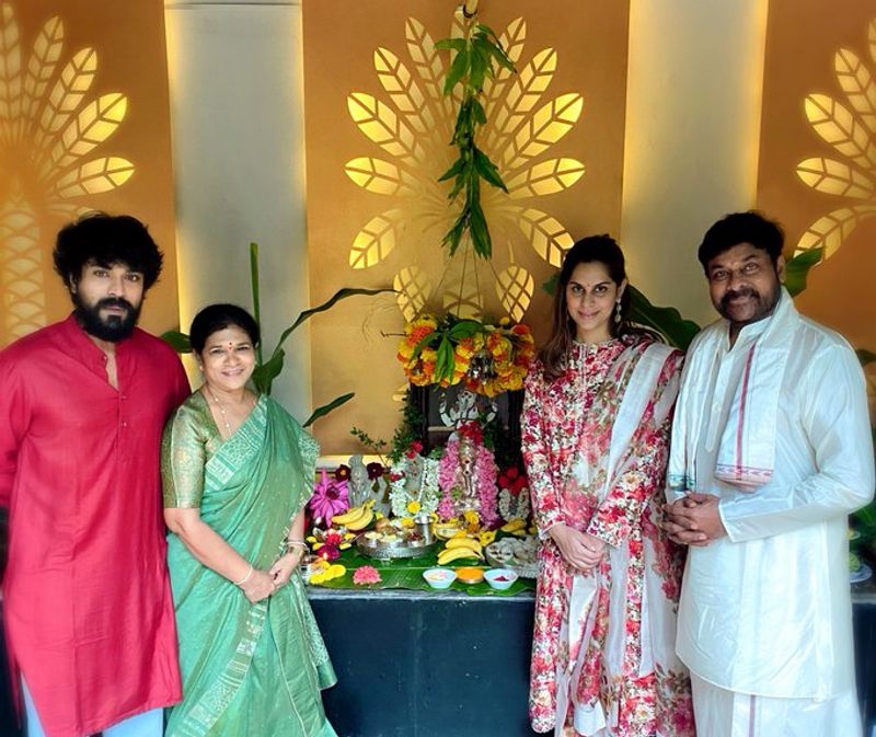Celebrities Vinayagar Chaturthi Celebration Photo Collection