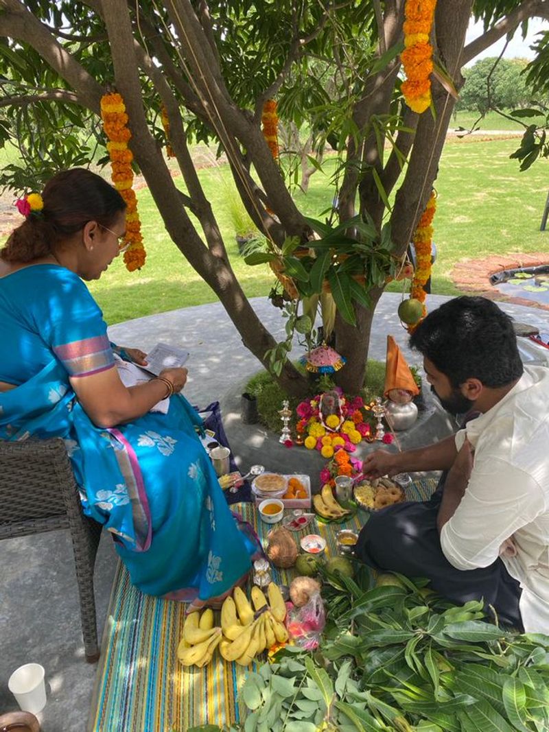 Celebrities Vinayagar Chaturthi Celebration Photo Collection