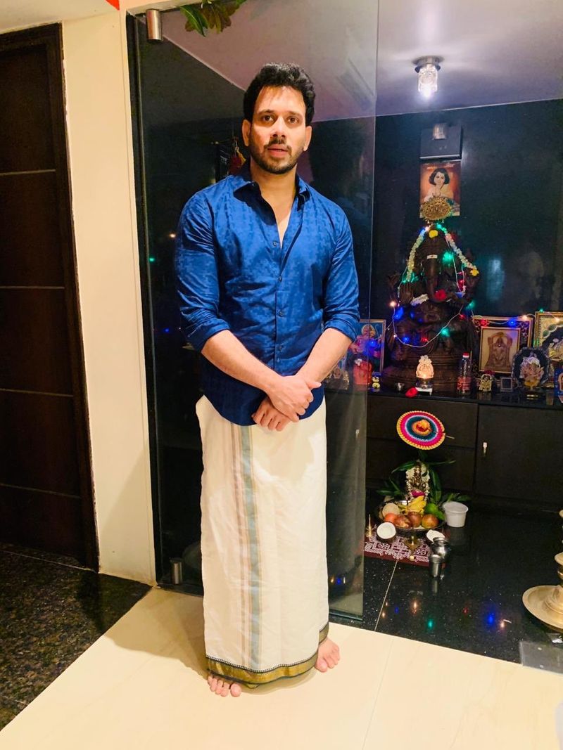 Celebrities Vinayagar Chaturthi Celebration Photo Collection