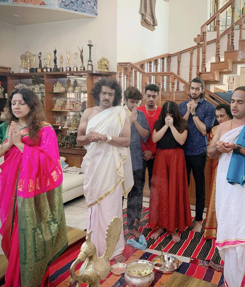 Celebrities Vinayagar Chaturthi Celebration Photo Collection