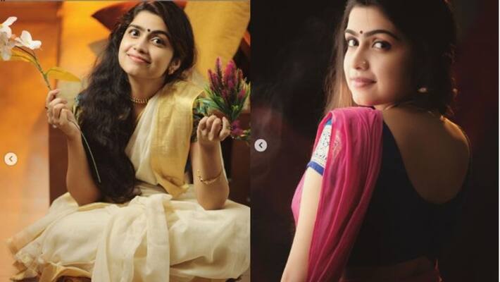actress Manasa radhakrishnan with Onam photoshoot actress Manasa radhakrishnan with Onam photoshoot