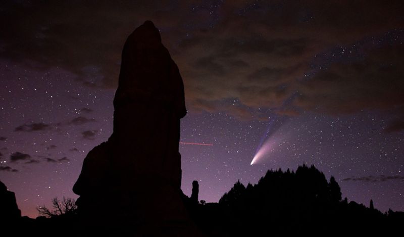 23 july morning huge threat from Earth averted as neowise comet crossed now will return after 6800 years kph