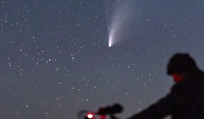 23 july morning huge threat from Earth averted as neowise comet crossed now will return after 6800 years kph