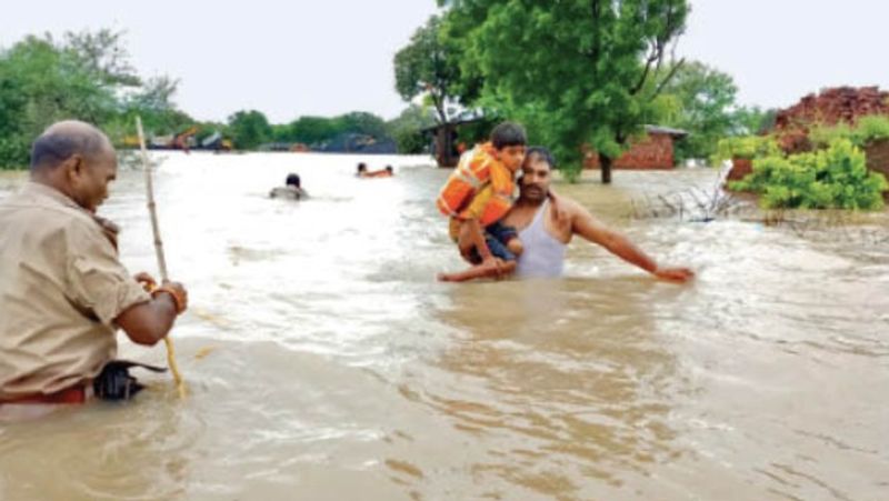 madhya pradesh heavy rain 100 year record broken in indore 12 inches rain in 24 hours floods in river kpr