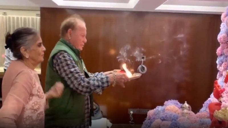 salman khan ganesh arti video goes viral on net BJC