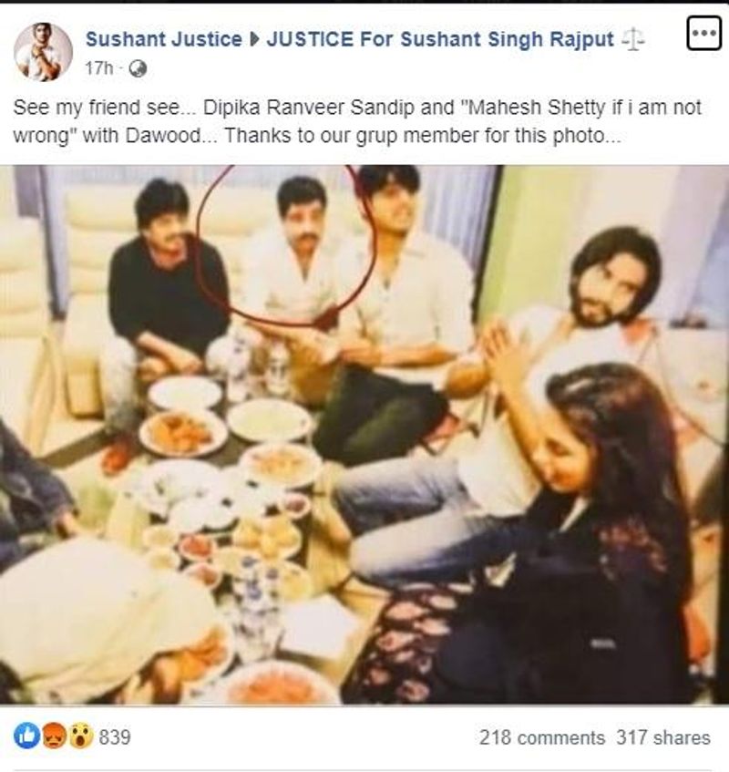 Sushant singh rajput friend sandeep singh with dawood ibrahim viral photo know the truth kpt