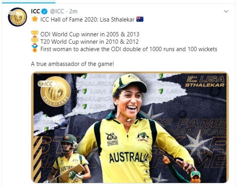ICC Hall of Fame 2020 Meet 3 new players inducted apc