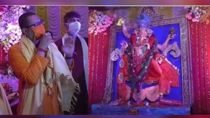 BJP MP Saumitra Khan slams Mamata Banerjee at Haridevpur Ganesh Puja 2020 RTB BJP MP Saumitra Khan slams Mamata Banerjee at Haridevpur Ganesh Puja 2020 RTB