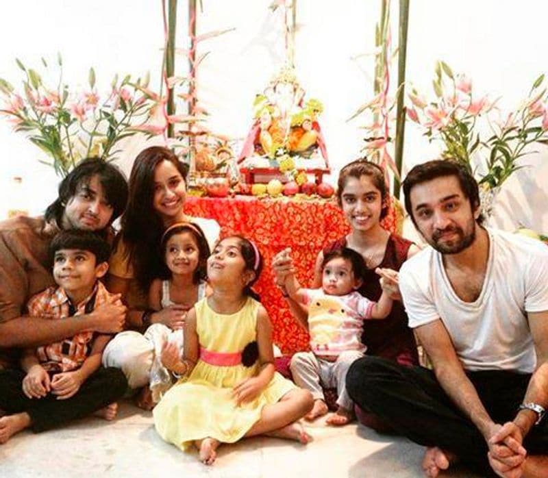 Ganesha chathurthi celebration by Bollywood celebrities